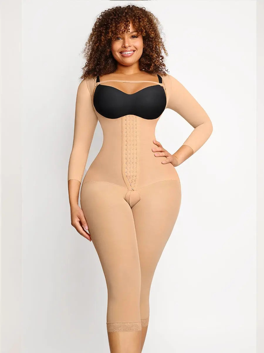 Wholesale U-shaped Free Cutting Cuff Design Postsurgical Breast Support Butt Lifting Shapewear