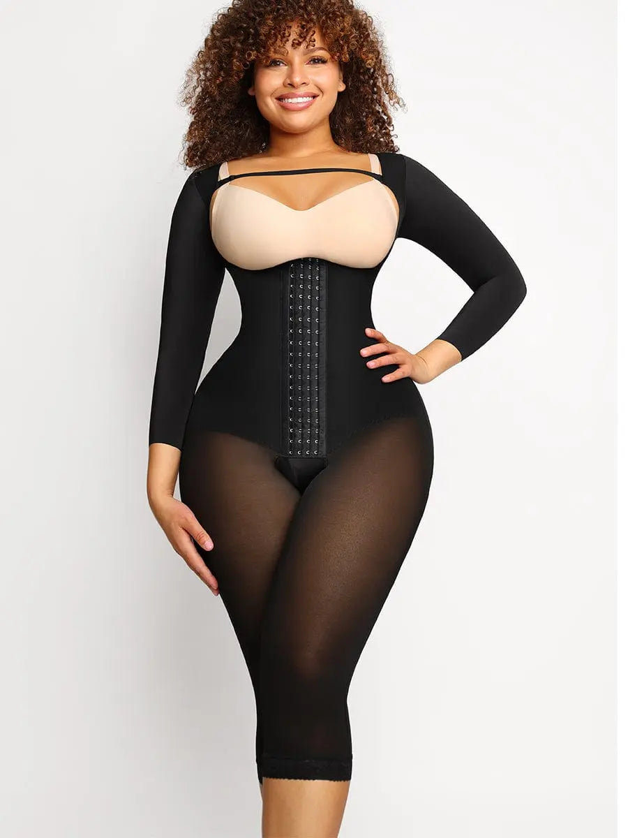 Wholesale U-shaped Free Cutting Cuff Design Postsurgical Breast Support Butt Lifting Shapewear