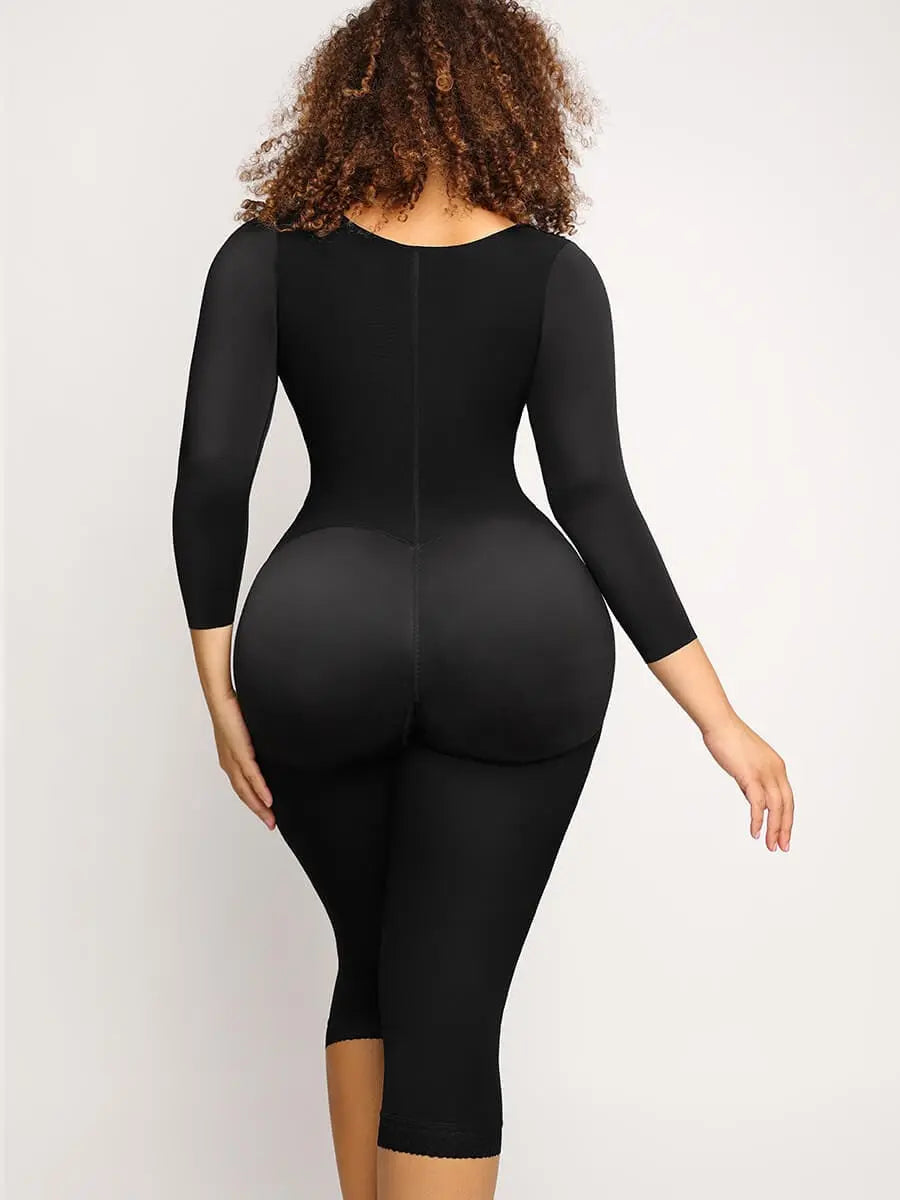 Wholesale U-shaped Free Cutting Cuff Design Postsurgical Breast Support Butt Lifting Shapewear