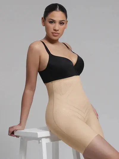 Virexa – Panty gainant taille haute pour une taille fine BESHAP