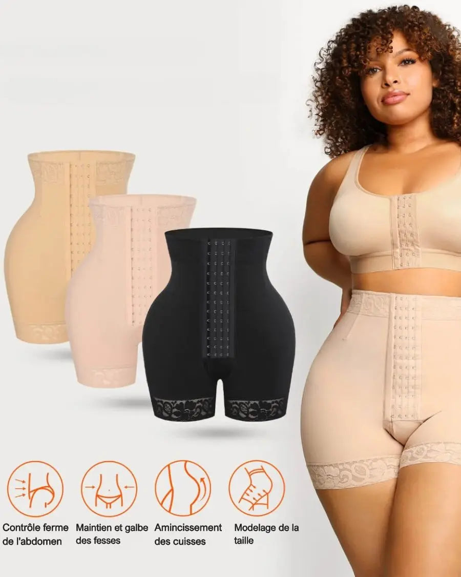 Tailyssa® – Shorty gainant avec contrôle du ventre et rehausse-fessier Waistdear