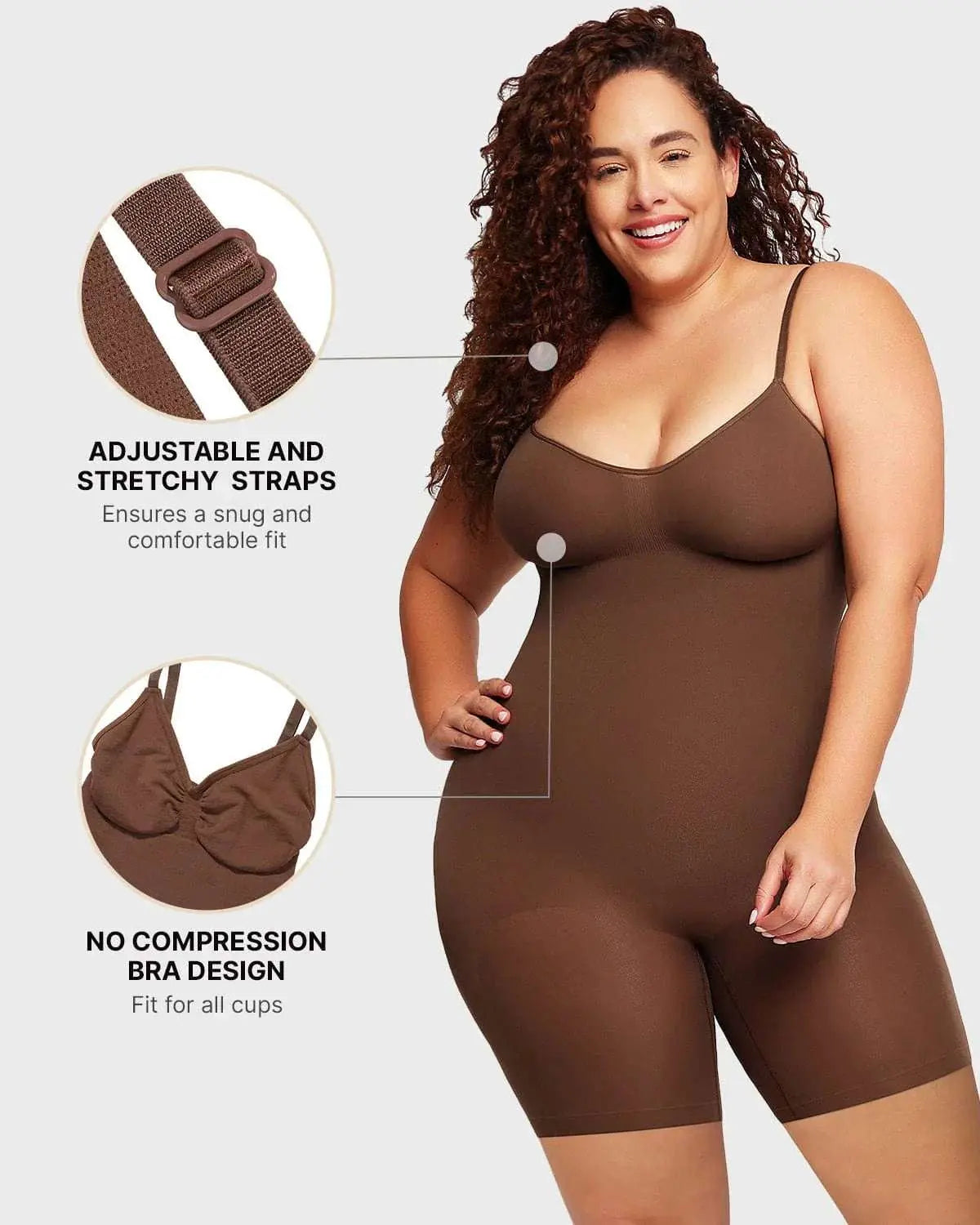 Full Body Tummy Control Shapewear - Beshap