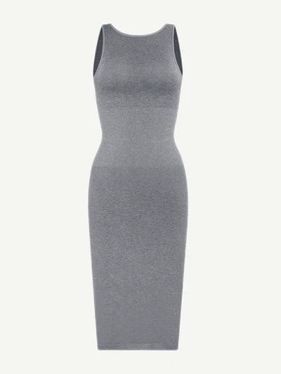 Allure® – Robe Sculptante à Manches Courtes, Effet Seconde Peau