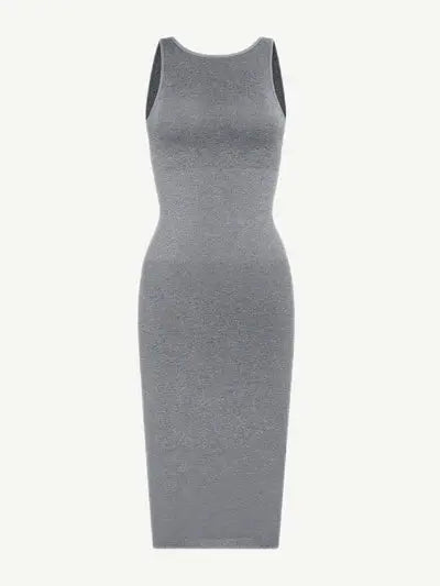Allure® – Robe Sculptante à Manches Courtes, Effet Seconde Peau BESHAP