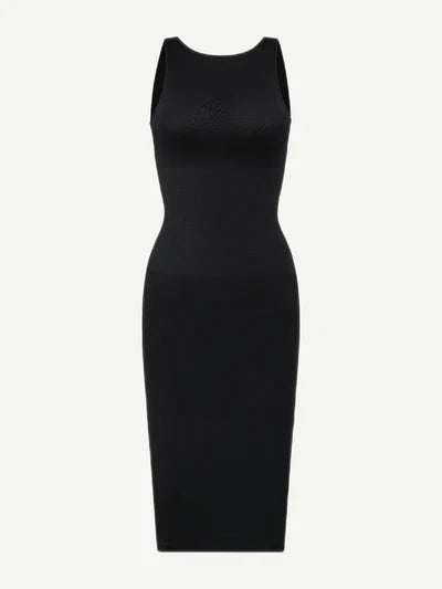 Allure® – Robe Sculptante à Manches Courtes, Effet Seconde Peau