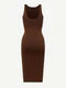 Allure® – Robe Sculptante à Manches Courtes, Effet Seconde Peau