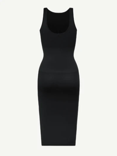 Allure® – Robe Sculptante à Manches Courtes, Effet Seconde Peau