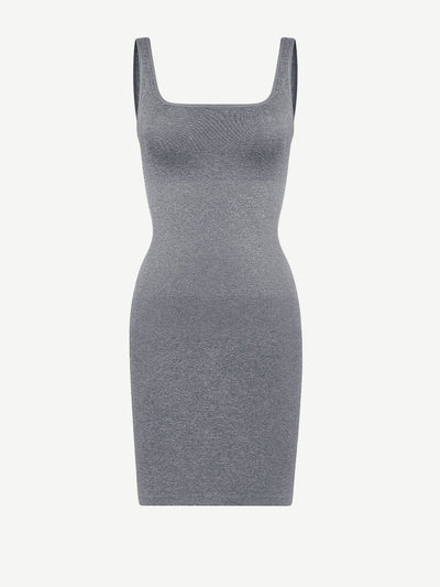 Rovena® –Robe Gainante Col Carré Sans Couture