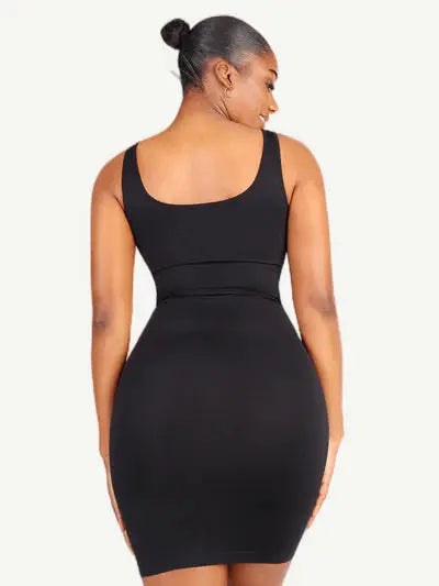 Rovena® –Robe Gainante Col Carré Sans Couture BESHAP