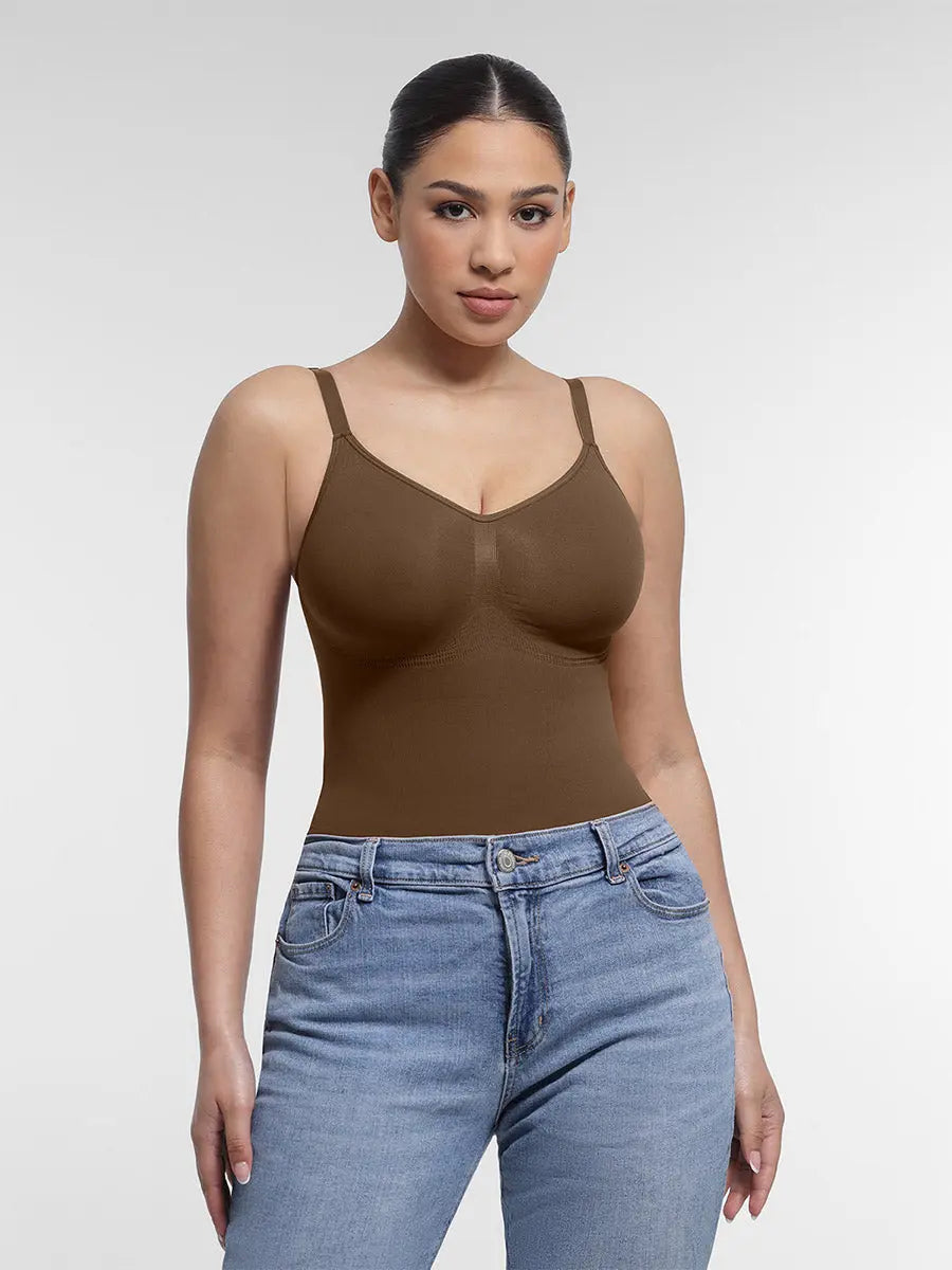 Névia® – Bodysuit Sans Couture avec Maintien Poitrine | Taille Sculptée Waistdear