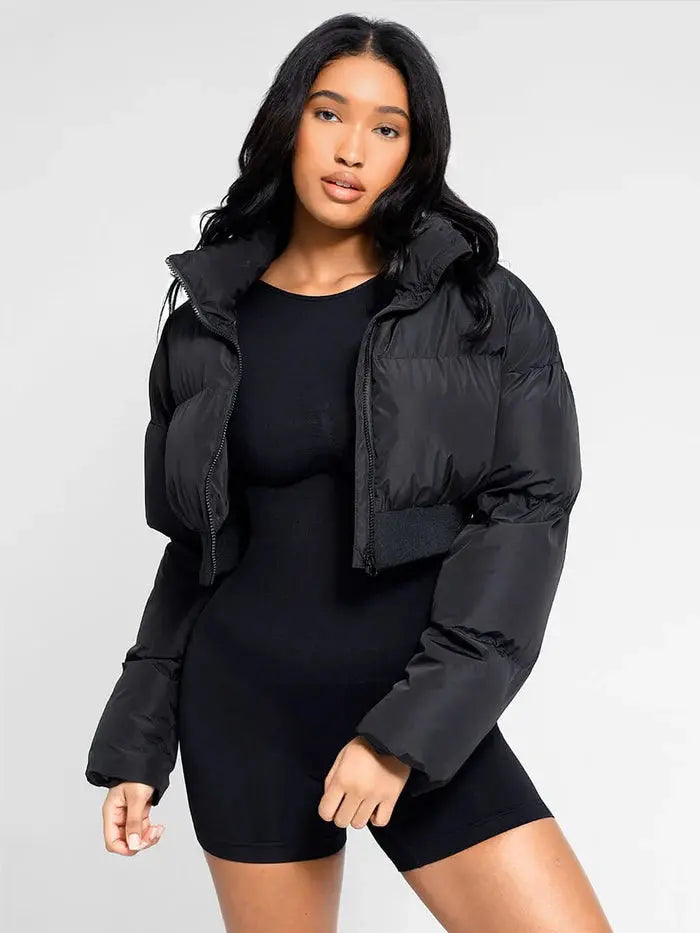 Curvyna® – Combinaison Gainante Sans Couture, Décolleté Rond avec Bonnets Amovibles BESHAP