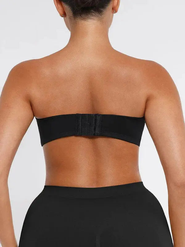 Seduction® – Soutien-Gorge Bandeau Sans Bretelles, Antidérapant, Rembourré 1/2 Balconnet BESHAP