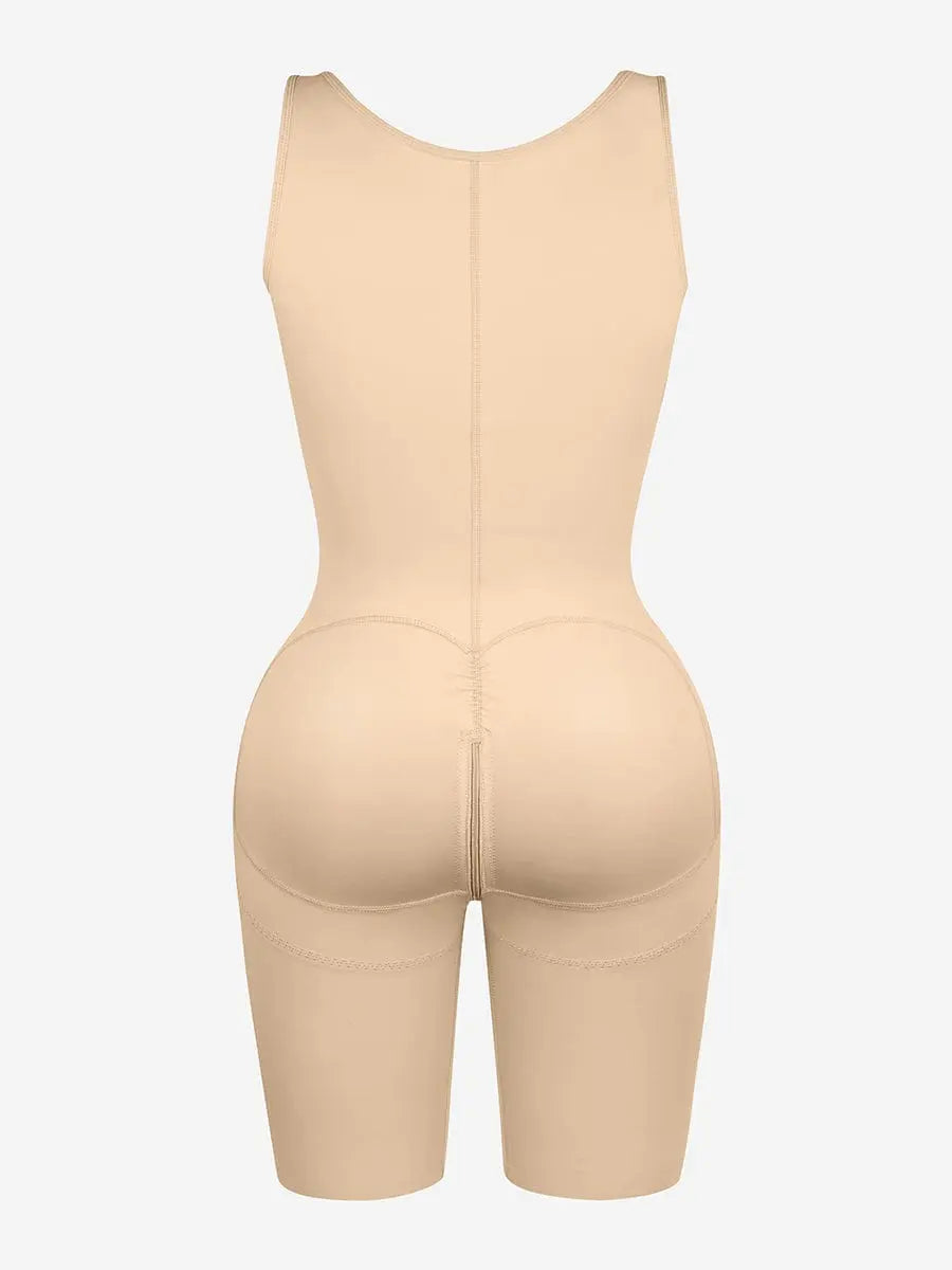 Wholesale Post-Operative Breast-Covering Side-Zip Body Shaper
