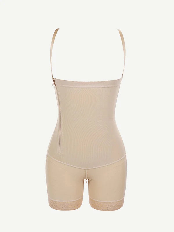 Symphonie®– Body Sculptant Post Opératoire avec Bretelles Amovibles et Fermeture Latérale