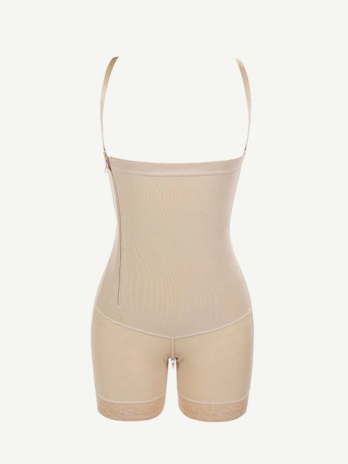 Harmonia – Corset de maintien après chirurgie avec zip latéral et bretelles ajustables