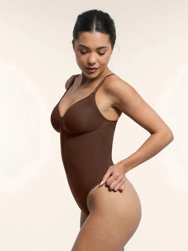 Formina® – Body Gainant Plongeant à Clips Interieurs BESHAP