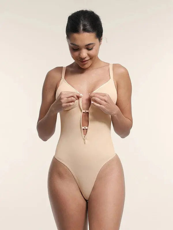 Formina® – Body Gainant Plongeant à Clips Interieurs BESHAP