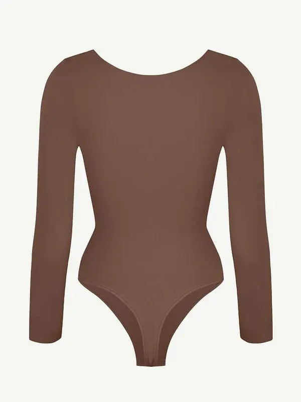 Velmora® – Body gainant sculptant sans couture manches longues BESHAP