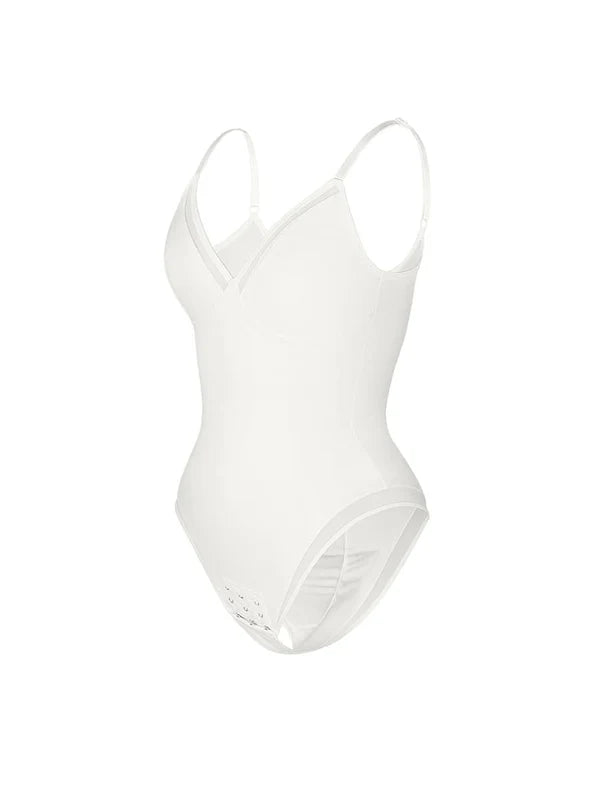 Chicafit® – Body Chic en Maille Transparente Col V