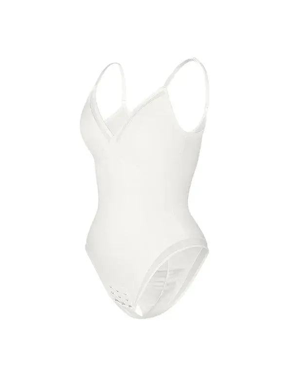 Chicafit® – Body Chic en Maille Transparente Col V BESHAP