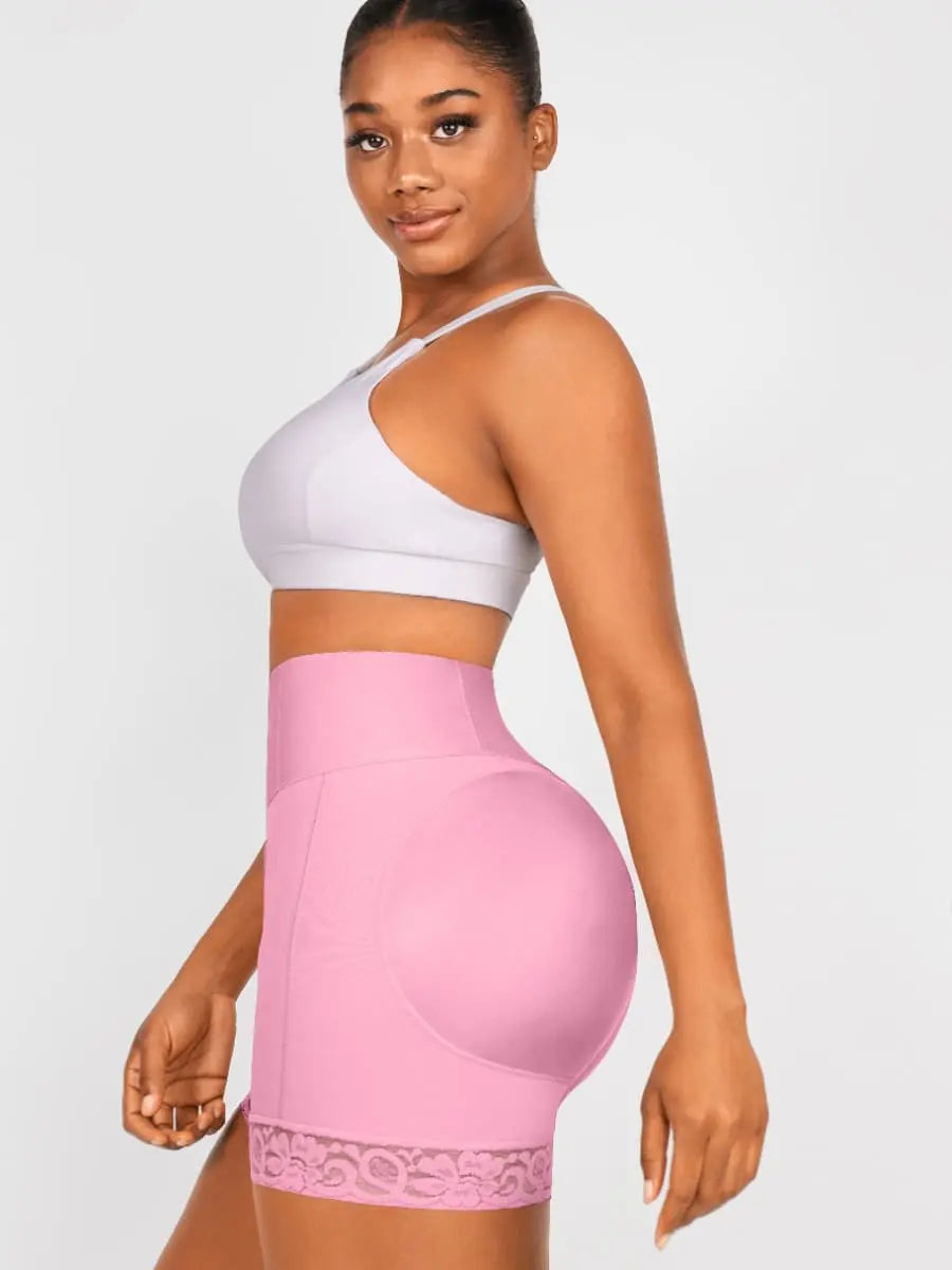 Wholesale Butt Lifter Tummy Control Middle Waisted Mid Thigh Shaper Shorts