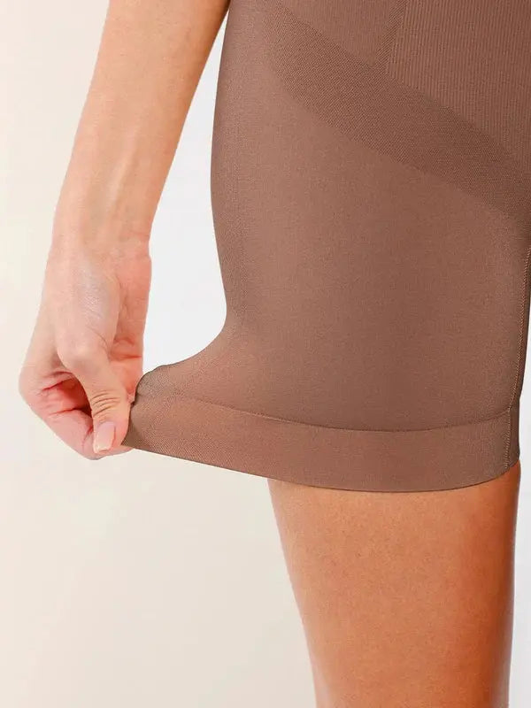 ShapeFit® – Shorty Gainant Taille Mi-Haute à Effet Ventouse Amincissant BESHAP