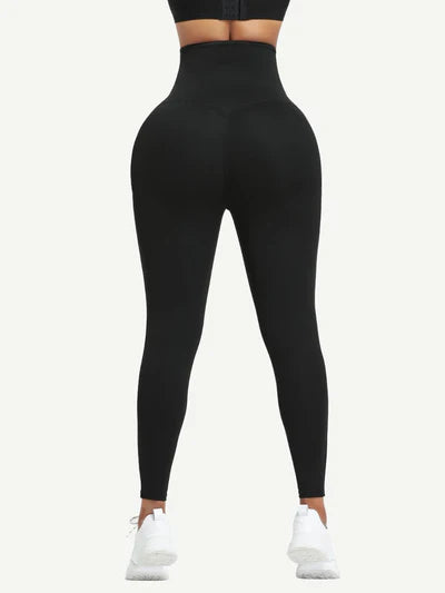 Atmungsaktive Latex-Shapewear mit offener Brust und Bauchkontrolle, feste Kompression