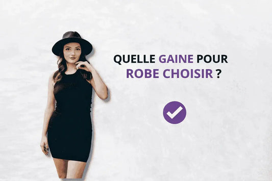 Gaine pour robe invisible portée sous une robe moulante élégante