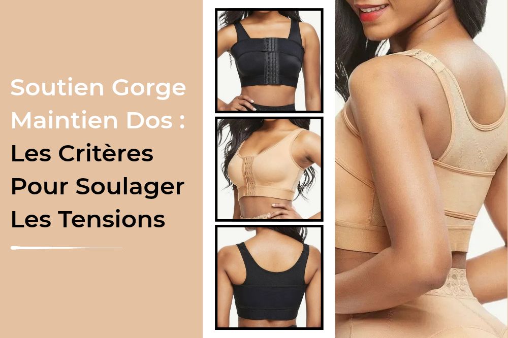Soutien-gorge maintien dos