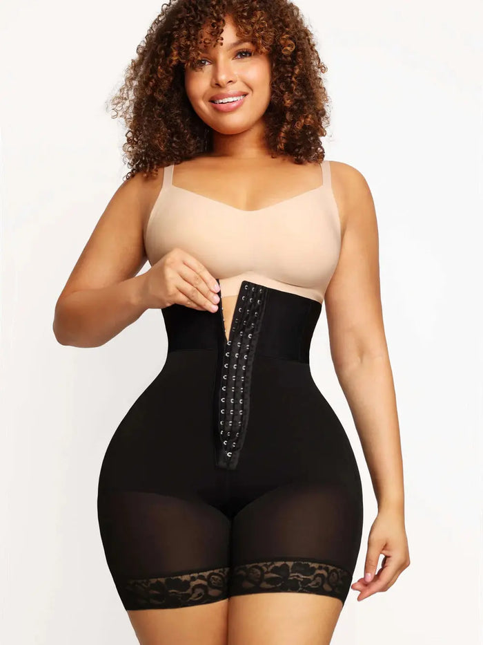 Flat belly girdle