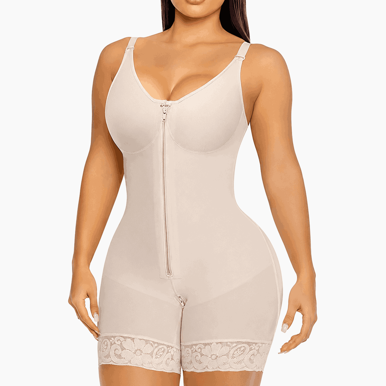 Tonyta® – Gaine  Colombienne Sculptante Ventre Plat à Fermeture eclair