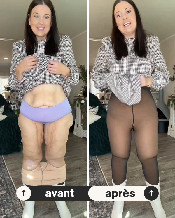 Warmea® – Le collant polaire pour femme effet transparent