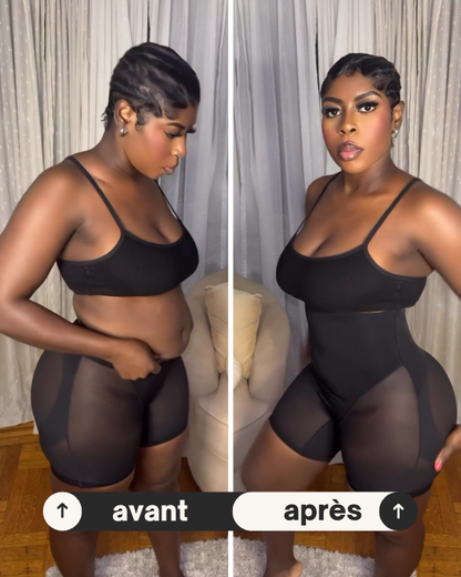 AirSlim® – Shorty gainant ventre plat Invisible & Galbe fesses