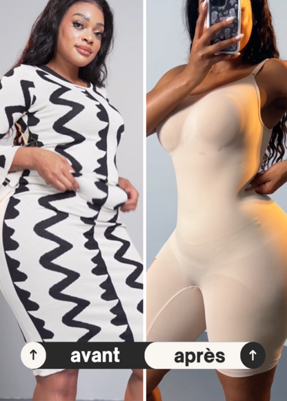 Elvara® – Body gainant ventre plat avec effet push-up fessier