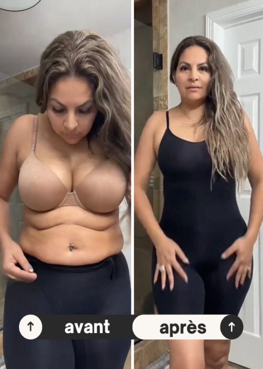 Elvara® – Body gainant ventre plat avec effet push-up fessier