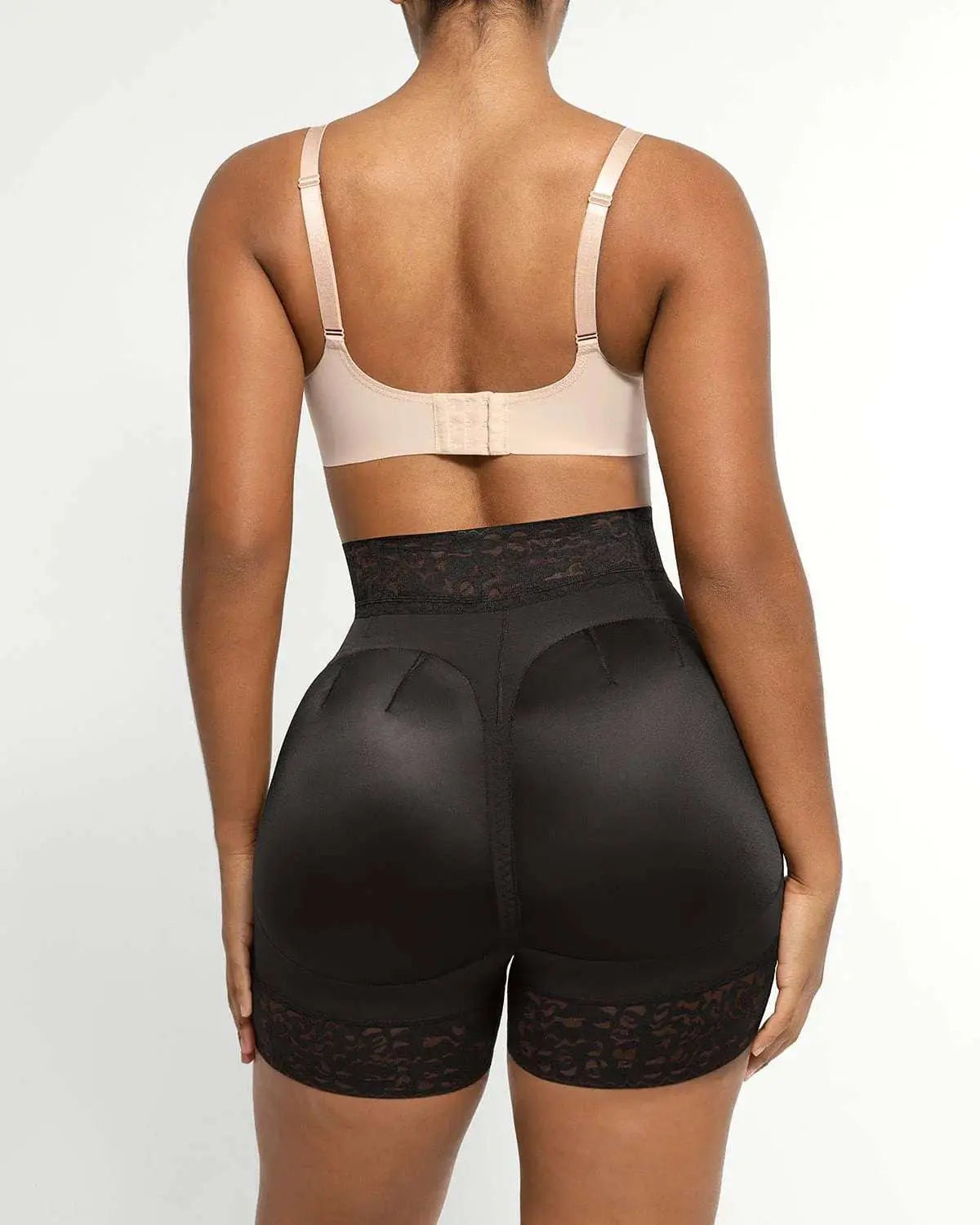 AirSlim® Mid-Rise Steel Boned Butt-Lifting Shorts - Beshap 