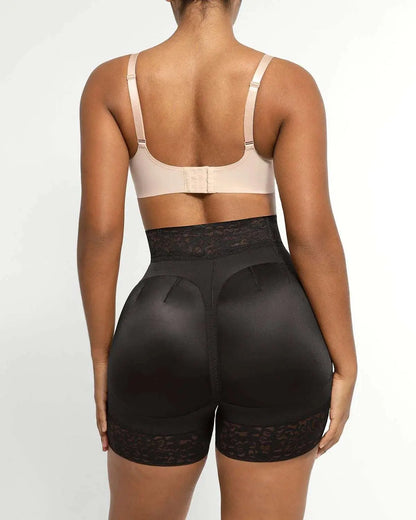 AirSlim® Mid-Rise Steel Boned Butt-Lifting Shorts - Beshap 