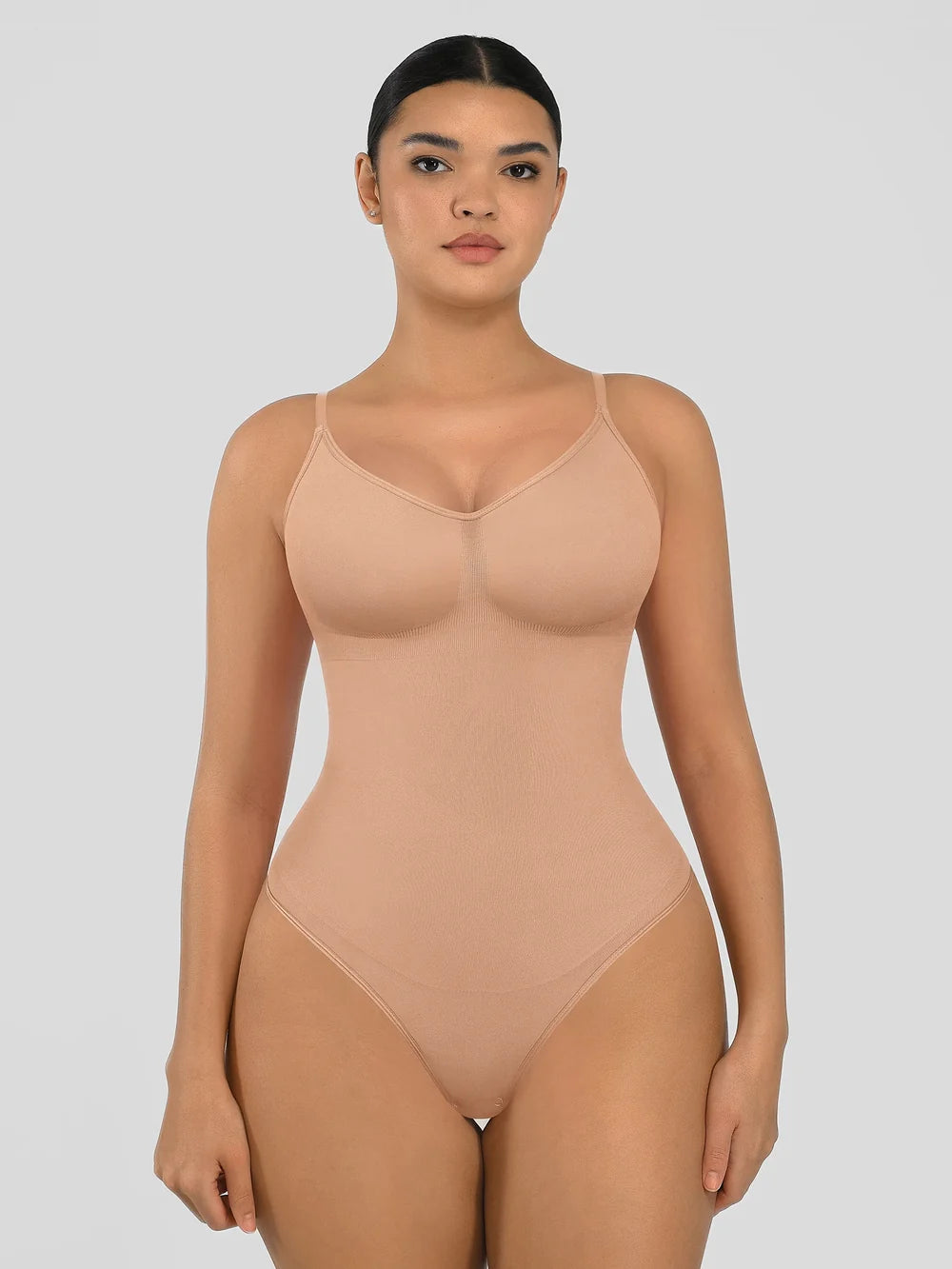 Elvara® – Body Gainant Maintien Fort – Short Effet Ventre Plat & Silhouette Sculptée