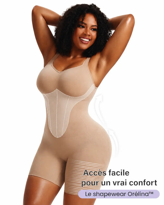 Orélina® – Body Gainant avec Accès Facile Sans Retrait Waistdear