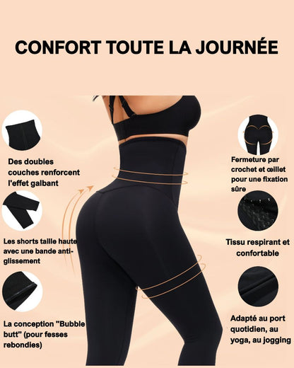 Silhoufine® – Le legging gainant qui sculpte et affine votre taille en un instant