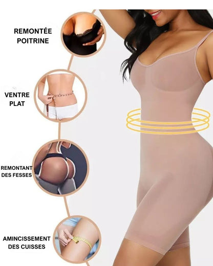Elvara® – Body gainant ventre plat avec effet push-up fessier