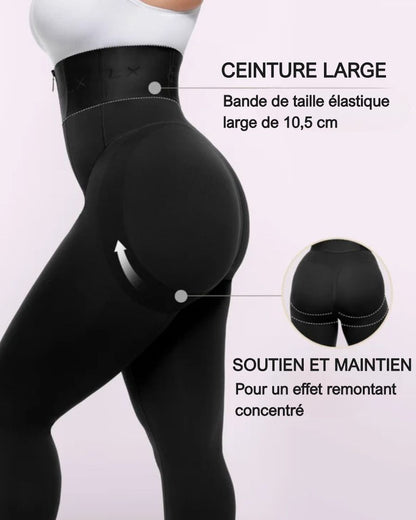 Eleforta® –Legging gainant sculptant taille haute