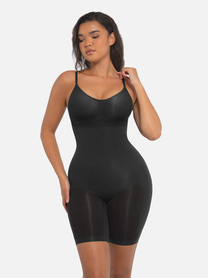 Elvara® – Body Gainant Maintien Fort – Short Effet Ventre Plat & Silhouette Sculptée
