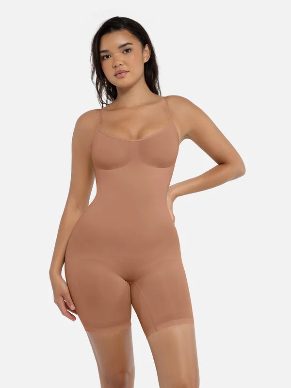 Elvara® – Body Gainant Maintien Fort – Short Effet Ventre Plat & Silhouette Sculptée