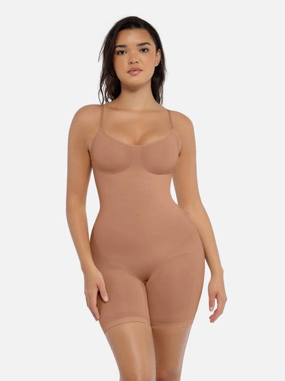 Elvara® – Body Gainant Maintien Fort – Short Effet Ventre Plat & Silhouette Sculptée