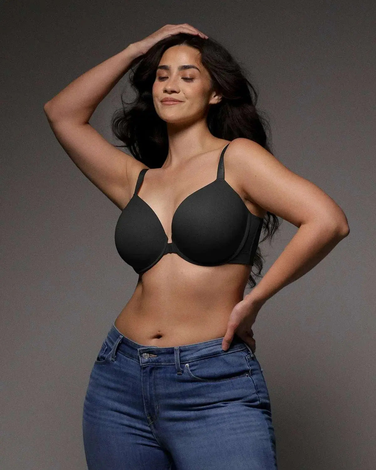 WireEase® Front Close Underwired T-Shirt Bra - Beshap 