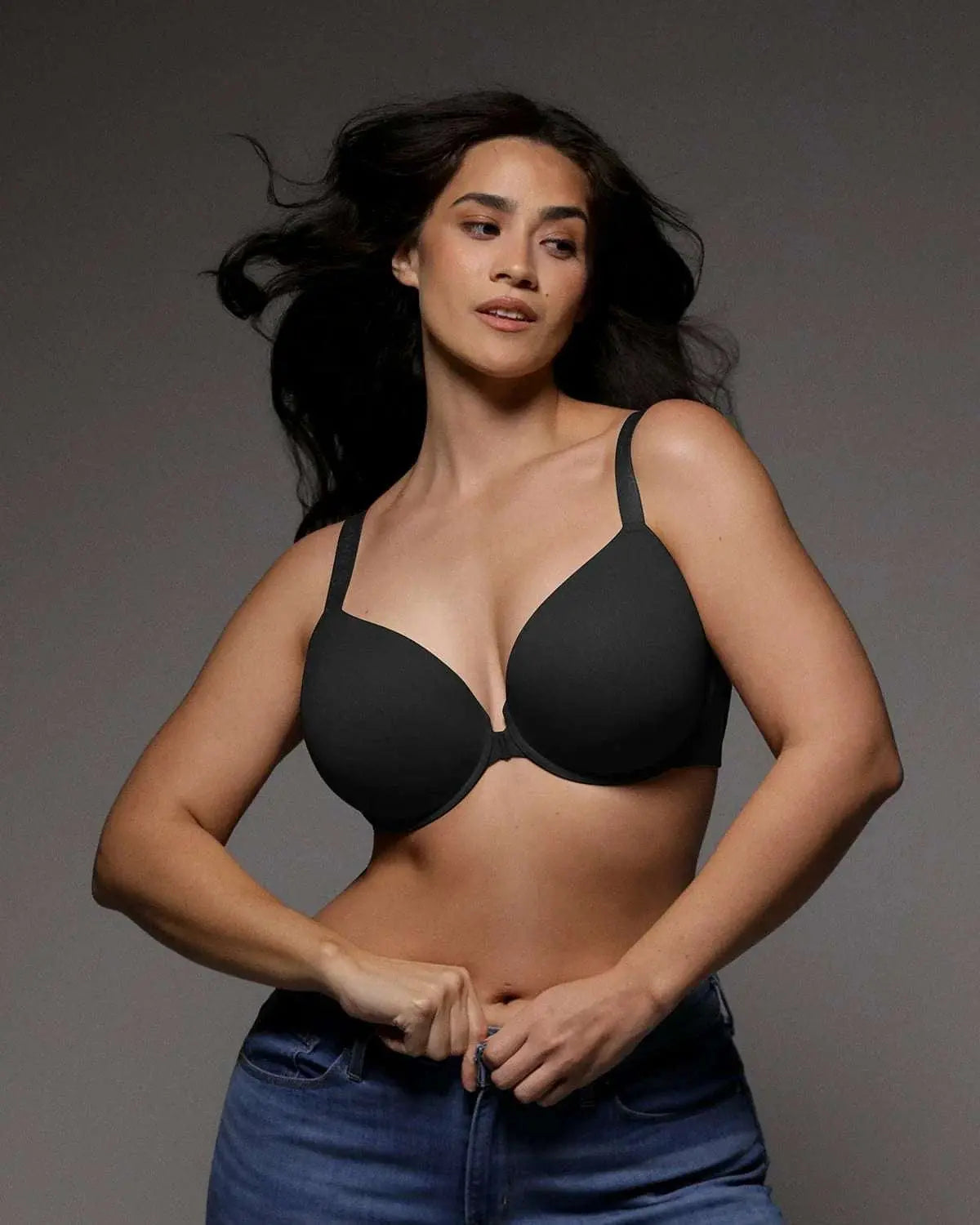 WireEase® Front Close Underwired T-Shirt Bra - Beshap 