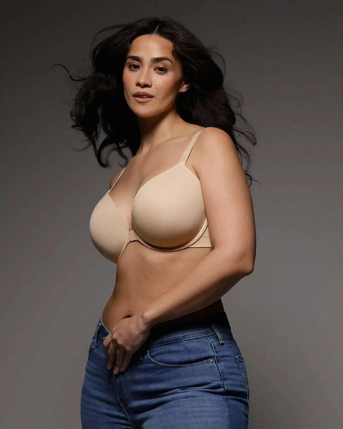 WireEase® Front Close Underwired T-Shirt Bra - Beshap 