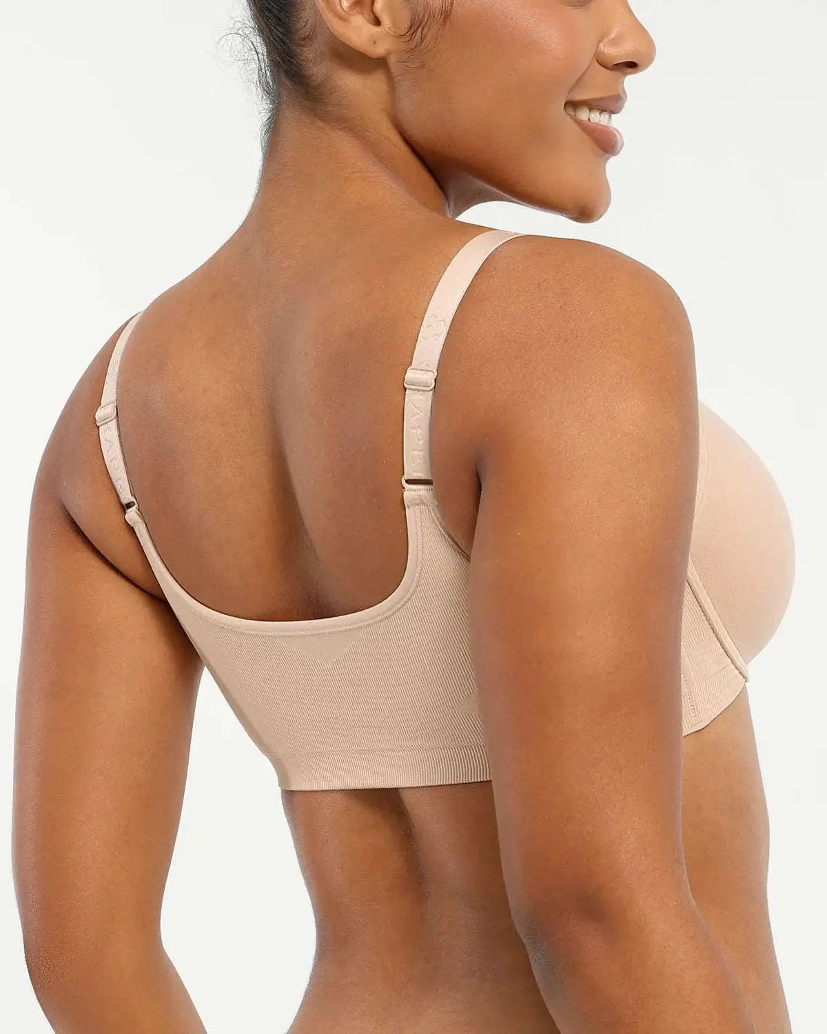 WireEase® Front Close Underwired T-Shirt Bra - Beshap 