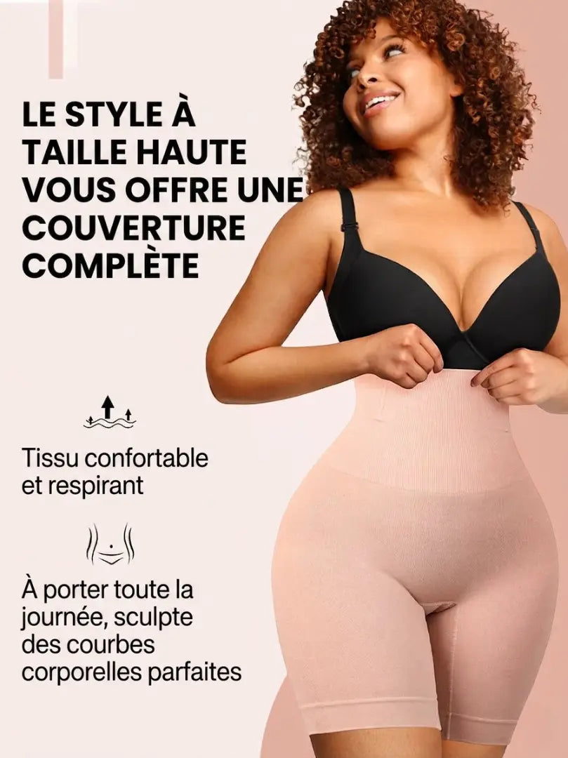 Bollavia® Short Gainant Sans Couture Double Couche BESHAP